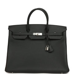 Hermes Birkin 40 Black Togo Palladium Hardware