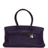 Vintage Hermes Shoulder Birkin 42 JPG Iris Togo Palladium Hardware - Thumbnail View 1