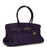 Vintage Hermes Shoulder Birkin 42 JPG Iris Togo Palladium Hardware - Thumbnail View 2