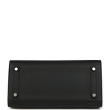 Pre-owned Hermes Birkin Sellier 30 Black Epsom Palladium Hardware - Thumbnail View 6
