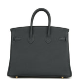 Hermes Birkin 25 Gris Misty Togo Gold Hardware