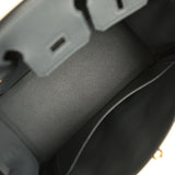 Hermes Birkin 25 Gris Misty Togo Gold Hardware