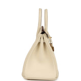 Hermes Birkin 25 Nata Swift Gold Hardware - Thumbnail View 3