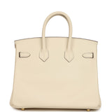 Hermes Birkin 25 Nata Swift Gold Hardware - Thumbnail View 4