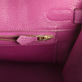 Pre-owned Hermes Birkin 30 Anemone Togo Gold Hardware - Thumbnail View 9