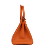 Vintage Hermes Birkin 35 Potiron Togo Palladium Hardware - Thumbnail View 3
