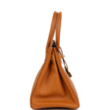 Pre-owned Hermes Birkin 30 Toffee Epsom Gold Hardware - Thumbnail View 3