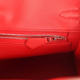 Hermes Birkin 25 Rouge Radieux Togo Palladium Hardware - Thumbnail View 9
