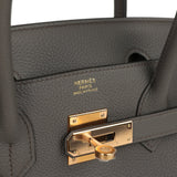 Hermes Birkin 30 Etain Togo Rose Gold Hardware - Thumbnail View 7