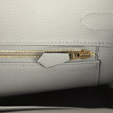 Hermes Birkin 30 Gris Mouette Togo Gold Hardware - Thumbnail View 10