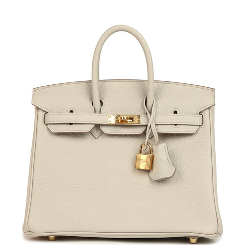 Hermes Birkin 25 Beton Togo Gold Hardware
