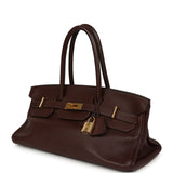 Vintage Hermes Shoulder Birkin 42 JPG Havane Clemence Gold Hardware - Thumbnail View 5