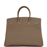 Hermes Birkin 35 Etoupe Togo Gold Hardware - Thumbnail View 4