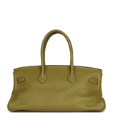 Vintage Hermes Shoulder Birkin 42 JPG Chartreuse Clemence Gold Hardware
