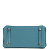 Hermes Birkin 25 Blue Jean Togo Gold Hardware - Thumbnail View 6