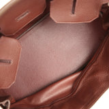 Vintage Hermes Shoulder Birkin 42 JPG Havane Clemence Palladium Hardware - Thumbnail View 8