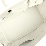 Hermes Birkin 25 New White Swift Palladium Hardware - Thumbnail View 8
