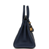 Hermes Birkin 25 Bleu Navy Togo Gold Hardware - Thumbnail View 3