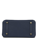Hermes Birkin 25 Bleu Navy Togo Gold Hardware - Thumbnail View 6