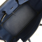 Hermes Birkin 25 Bleu Navy Togo Gold Hardware - Thumbnail View 8