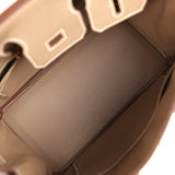 Hermes Birkin 25 Etoupe Togo Gold Hardware - Thumbnail View 8