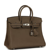 Hermes Birkin 25 Toundra Togo Palladium Hardware - Thumbnail View 2