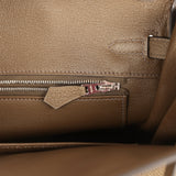 Hermes Birkin 25 Toundra Togo Palladium Hardware - Thumbnail View 9