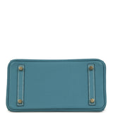 Hermes Birkin 25 Blue Jean Togo Gold Hardware - Thumbnail View 6