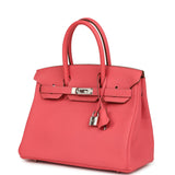 Pre-owned Hermes Birkin 30 Rose Lipstick Togo Palladium Hardware - Thumbnail View 5