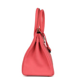 Pre-owned Hermes Birkin 30 Rose Lipstick Togo Palladium Hardware - Thumbnail View 3