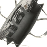 Pre-owned Hermes Birkin Sellier 25 Sellier Black Shiny Porosus Crocodile Palladium Hardware - Thumbnail View 8