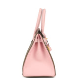 Hermes Special Order (HSS) Birkin 30 Etoupe and Rose Sakura Chevre Mysore Brushed Gold Hardware - Thumbnail View 3