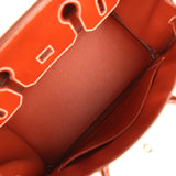 Pre-owned Hermes Birkin 30 Brique Box Palladium Hardware - Thumbnail View 8