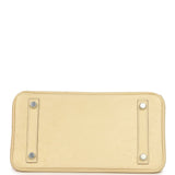Hermes Birkin 25 Vanille Ostrich Palladium Hardware - Thumbnail View 6