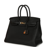 Pre-owned Hermes Birkin 35 Black Togo Gold Hardware - Thumbnail View 5