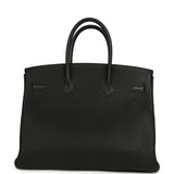 Pre-owned Hermes Birkin 35 Black Togo Gold Hardware - Thumbnail View 4