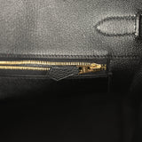 Pre-owned Hermes Birkin 35 Black Togo Gold Hardware - Thumbnail View 9