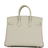 Hermes Birkin 25 Gris Perle Verso Togo Gold Hardware - Thumbnail View 4