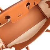 Hermes Shoulder Birkin Light 29 Multicolor Toile and Gold Swift Palladium Hardware - Thumbnail View 8