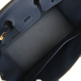 Hermes Birkin 25 Bleu Abysse Togo Gold Hardware - Thumbnail View 8