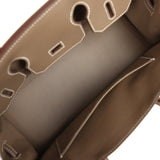 Hermes Shoulder Birkin Light 29 Etoupe Evercolor Gold Hardware - Thumbnail View 8