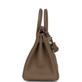 Hermes Birkin 25 Etoupe Togo Palladium Hardware - Thumbnail View 3