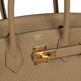 Hermes Birkin 30 Beige Marfa Togo Gold Hardware - Thumbnail View 7