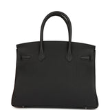 Hermes Birkin 30 Black Togo Palladium Hardware - Thumbnail View 4