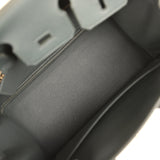 Hermes Birkin 25 Vert Mangrove Togo Permabrass Hardware - Thumbnail View 8