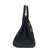 Hermes Birkin 25 Bleu Abysse Togo Gold Hardware - Thumbnail View 3