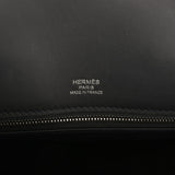 Pre-owned Hermes Birkin Shadow 25 Caban Swift Palladium Hardware - Thumbnail View 7