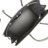 Pre-owned Hermes Birkin Shadow 25 Caban Swift Palladium Hardware - Thumbnail View 9