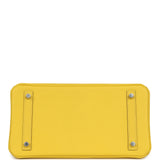 Hermes Birkin 30 Jaune de Naples Epsom Palladium Hardware - Thumbnail View 6