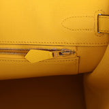 Hermes Birkin 30 Jaune de Naples Epsom Palladium Hardware - Thumbnail View 9